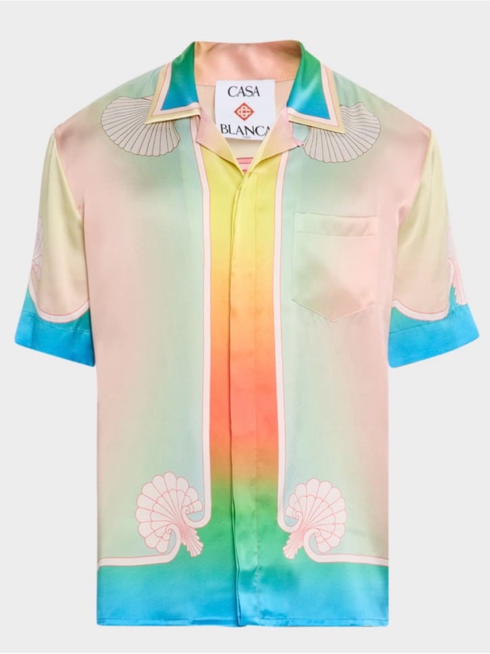 Men’s Casablanca Lucid Dreams Silk Shirt - Picture 1 of 5